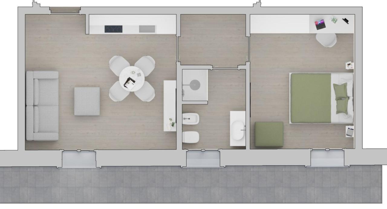 Residenza Betteloni Apartman Bardolino Kültér fotó